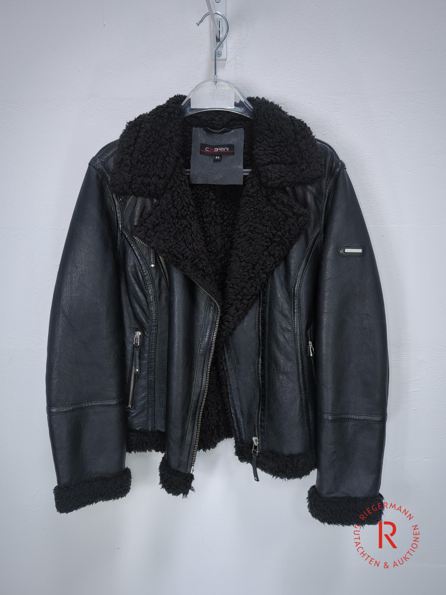 DAMEN LEDERJACKE GRÖSSE 42